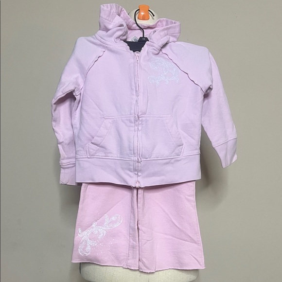 Toddler Pink Hoodie and Pants Set - Picture 1 of 7